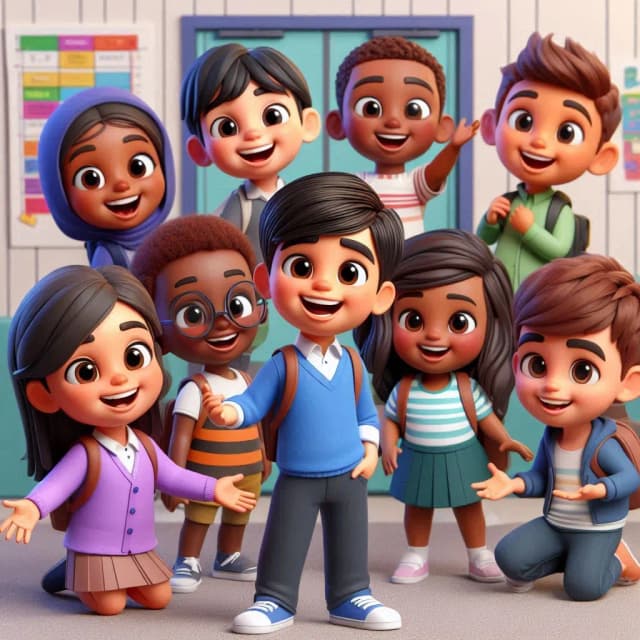 Crianças felizes